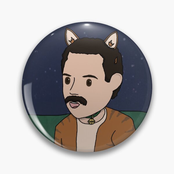 Item preview, Freddie Mercury, Halloween Cartoon designed and sold by wingsNbees.