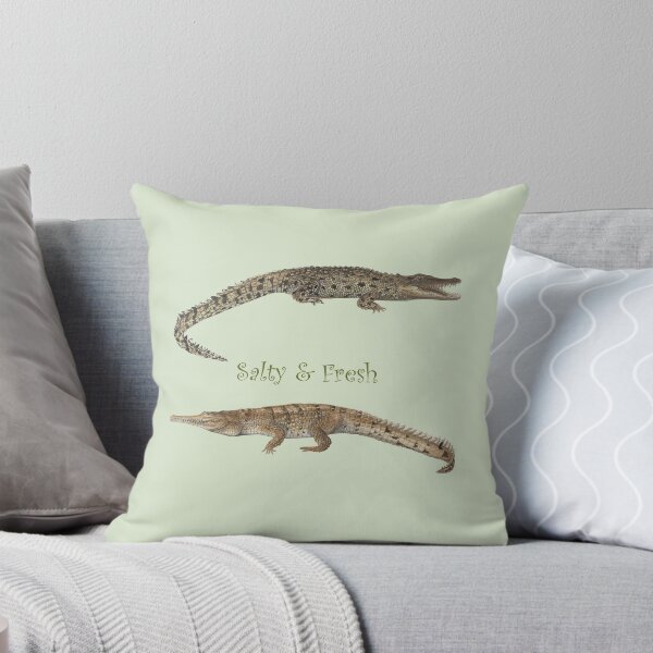 Item preview, Salty & Fresh [Australia's iconic Saltwater & Freshwater crocodiles] designed and sold by Hannah Mathews.