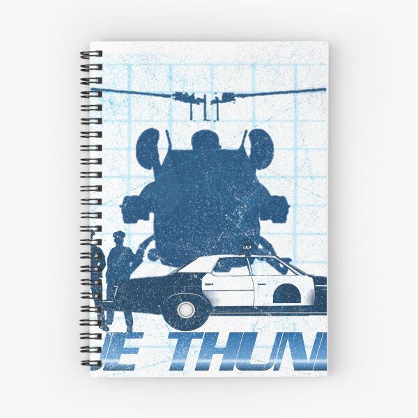 Item preview, Blue Thunder - Cop Car on Bridge Scene designed and sold by TheFiveFive.