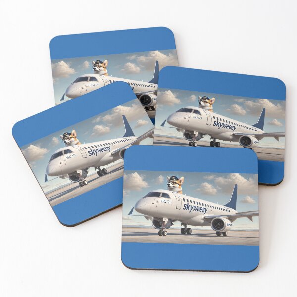 Item preview, Skyweezy ERJ Corgi Mascot designed and sold by FlyingSwitz.