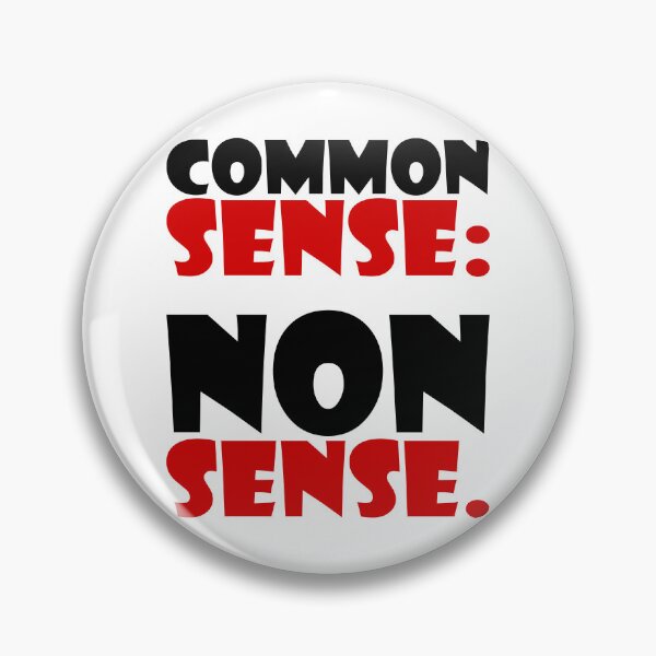 Item preview, COMMON SENSE : NONSENSE. COLOR DESIGN designed and sold by Rejiboustarts.