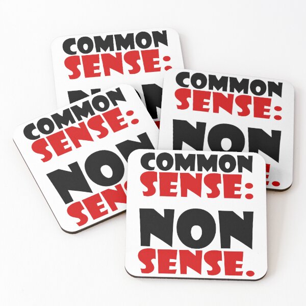 Item preview, COMMON SENSE : NONSENSE. COLOR DESIGN designed and sold by Rejiboustarts.