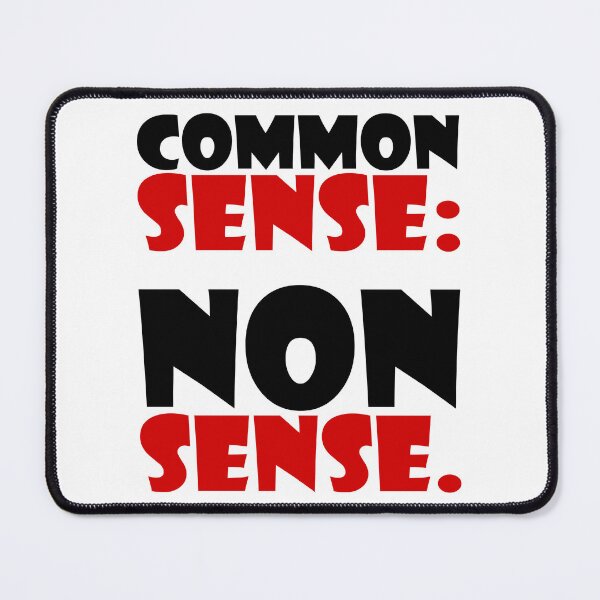 Item preview, COMMON SENSE : NONSENSE. COLOR DESIGN designed and sold by Rejiboustarts.