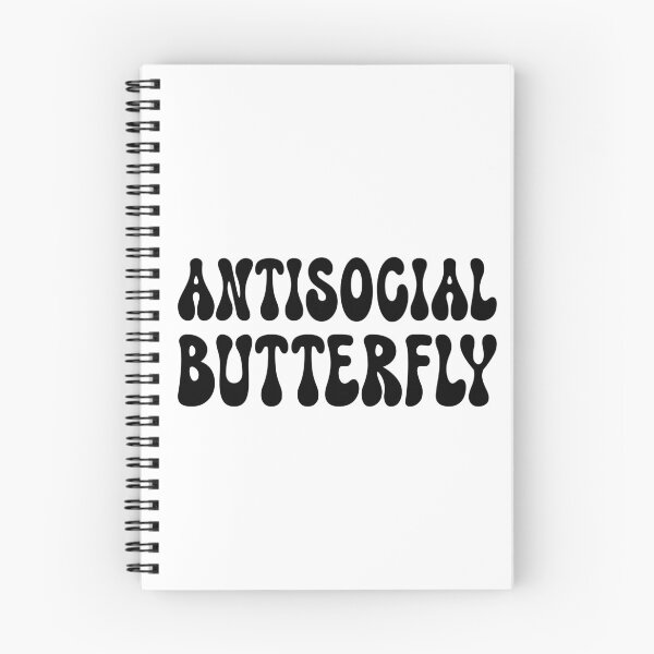 Item preview, MARIPOSA ANTISOCIAL. DISEÑO NEGRO designed and sold by Rejiboustarts.