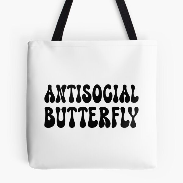 Item preview, MARIPOSA ANTISOCIAL. DISEÑO NEGRO designed and sold by Rejiboustarts.