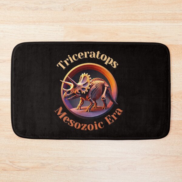 Item preview, Dinosaur Orange Purple Triceratops Fossil Mesozoic  designed and sold by ToxiCool.