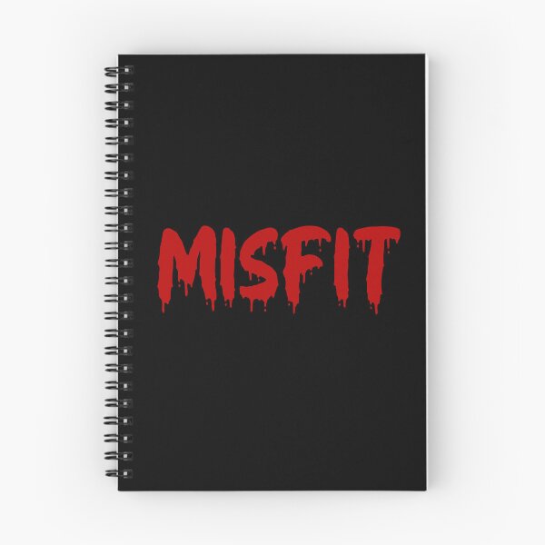 Item preview, RED ON BLACK MISFIT BLOOD DRIP designed and sold by RomeArtCo.