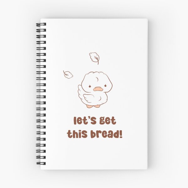 Item preview, let's get this bread duck designed and sold by mind over morgan .