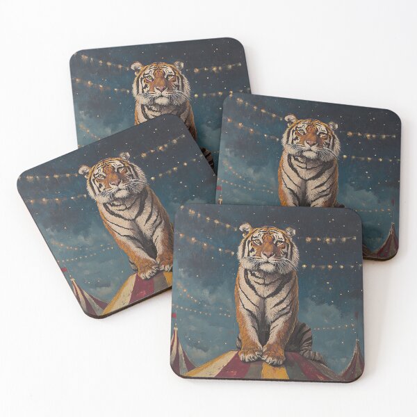 Item preview, Escaped Circus Tiger designed and sold by Elisabeth Lucas.