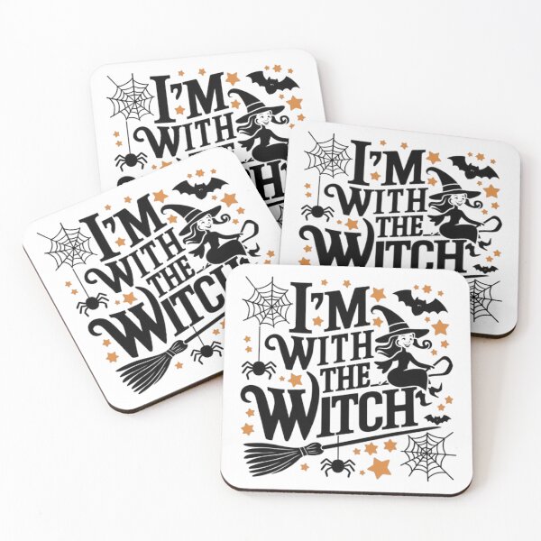 Item preview,  I'm With The Witch Funny Halloween T-Shirt, Halloween Shirt, Spooky Season,  designed and sold by cookigraphic.