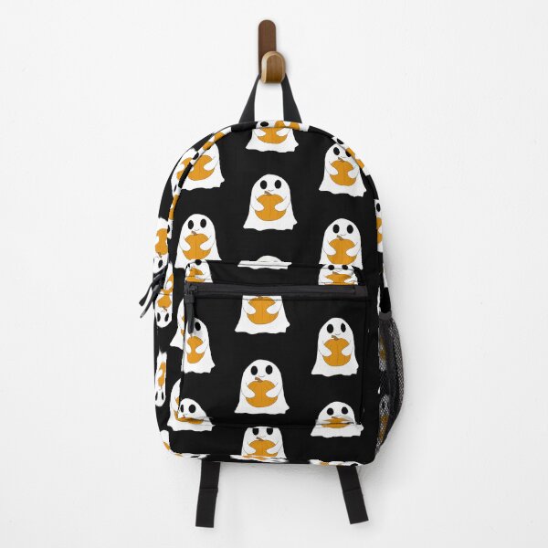 Item preview, Cute Ghost Holding Pumpkin Halloween Design designed and sold by Midnight Sky Sundry.
