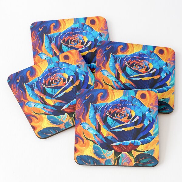Item preview, Rose in super colors designed and sold by Marcu Ioachim.