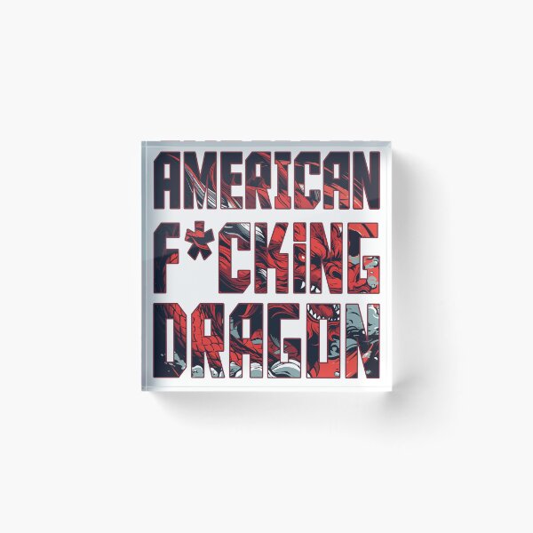 Item preview, Dragón americano Danielson designed and sold by LunaticAsylum.