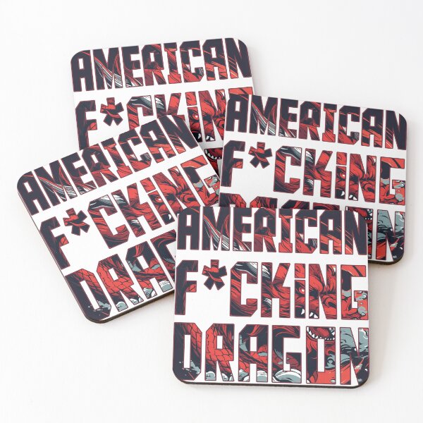 Item preview, Dragón americano Danielson designed and sold by LunaticAsylum.