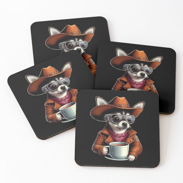 Item preview, Cowboy Chihuahua Dog funny vintage t-shirts designed and sold by PAVOXAR.
