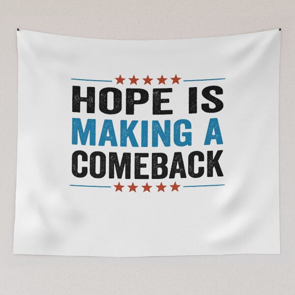 Item preview, HOPE IS MAKING A COMEBACK Harris Walz 2024  designed and sold by abderrahmane03.