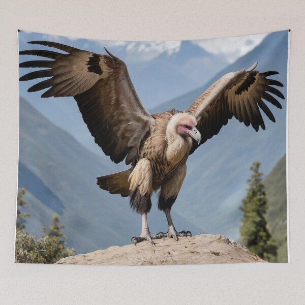 Item preview, Himalayan Griffon Vulture on the Mountain designed and sold by laguitan10.