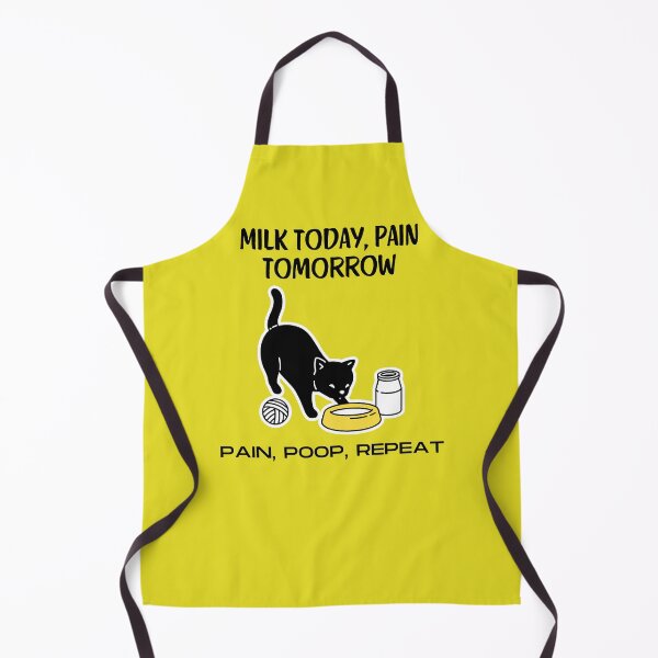 Item preview, Milk Today, Pain Tomorrow. #catindoor #catcare #housecat #catsafety #catowners designed and sold by Anna Halasek.