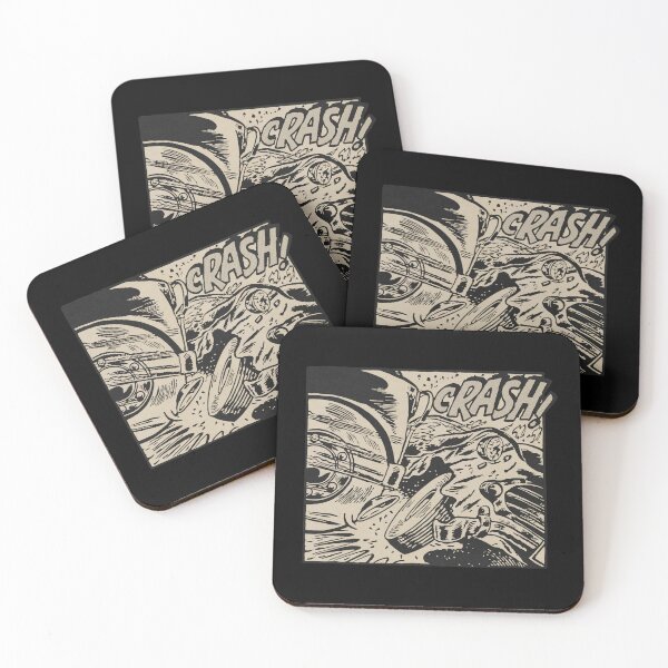 Item preview, Cronenberg Crash movie vintage inspiration mono designed and sold by LapinMagnetik.