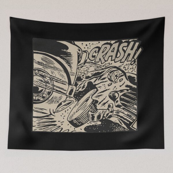 Item preview, Cronenberg Crash movie vintage inspiration mono designed and sold by LapinMagnetik.