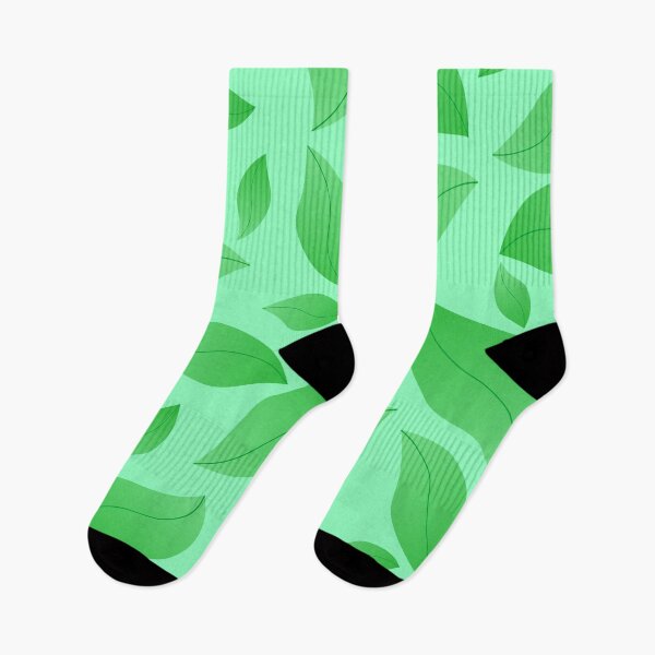 Item preview, Green Leaves with a Green Background designed and sold by OnTheUpswing.
