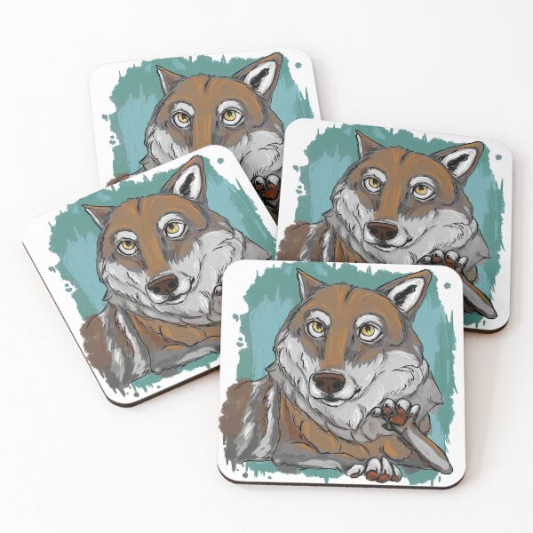 Item preview, Waving wolf designed and sold by Antiope33.