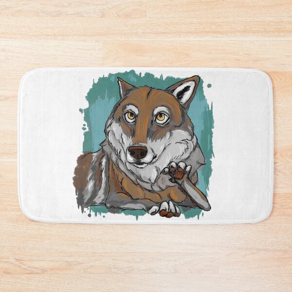 Item preview, Waving wolf designed and sold by Antiope33.