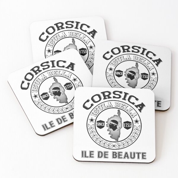 Item preview, Corsica Ile De Beaute Corsica Map Isula Bella Corse France France Corsica  designed and sold by Trenddesigns24.
