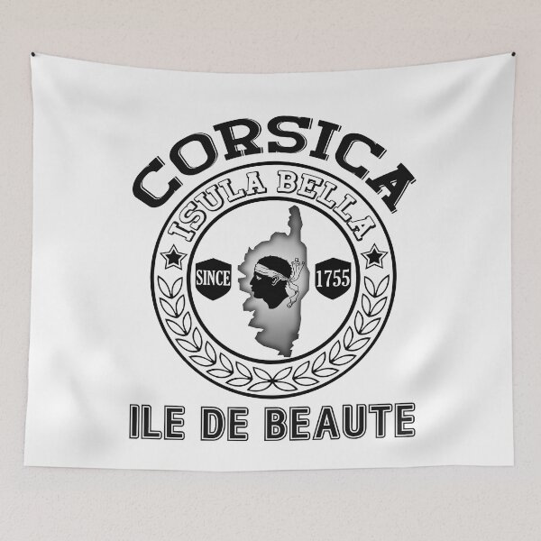 Item preview, Corsica Ile De Beaute Corsica Map Isula Bella Corse France France Corsica  designed and sold by Trenddesigns24.
