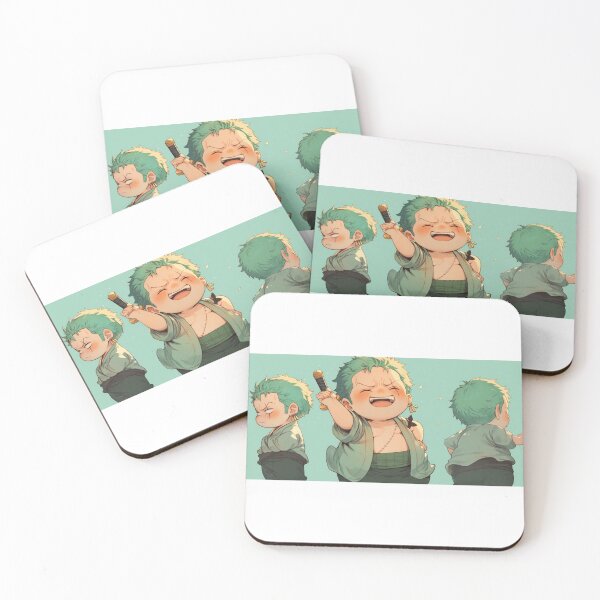 Item preview, funny fat zoro one piece chibi sd designed and sold by The-Diamond-Art.