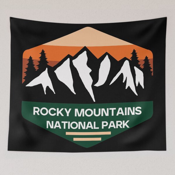 Item preview, Rocky mountains national park designed and sold by Nature-Book.