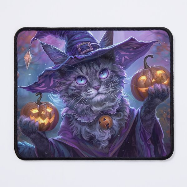 Item preview, Halloween Wizard Kitty  designed and sold by OneFineGem.
