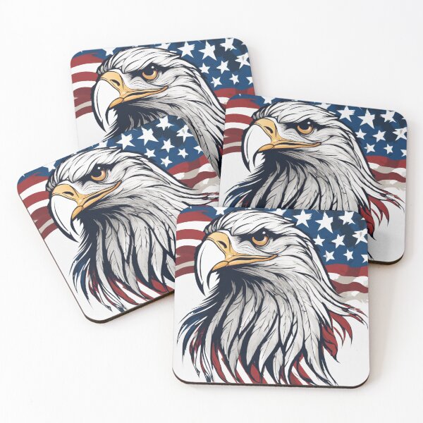 Item preview, Eagle USA Flag designed and sold by TrendyGalaxy.