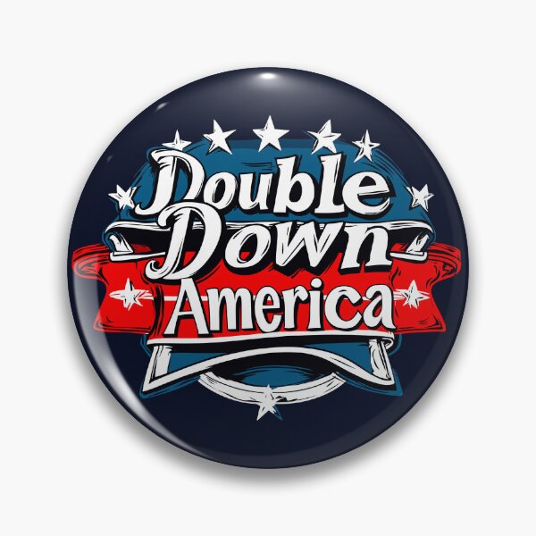 Item preview, Double Down America Graphic Design designed and sold by Artbyminga.