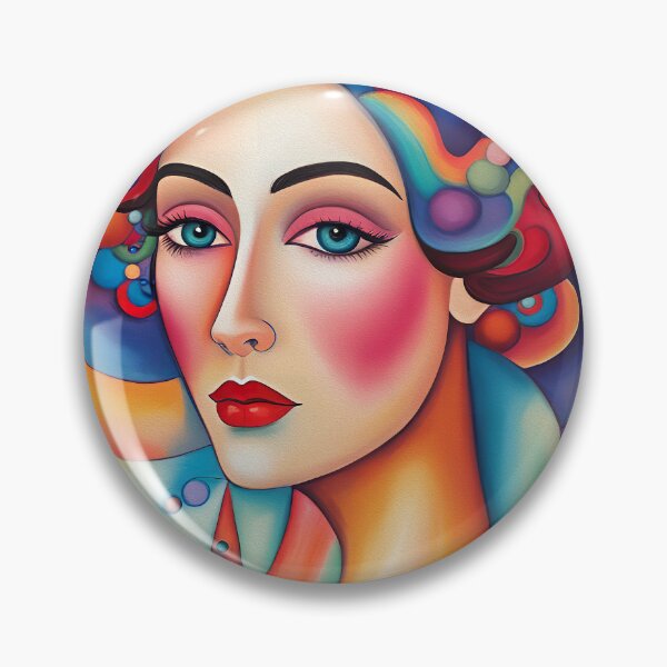 Item preview, Woman with rosy cheeks designed and sold by mylittlewindow.