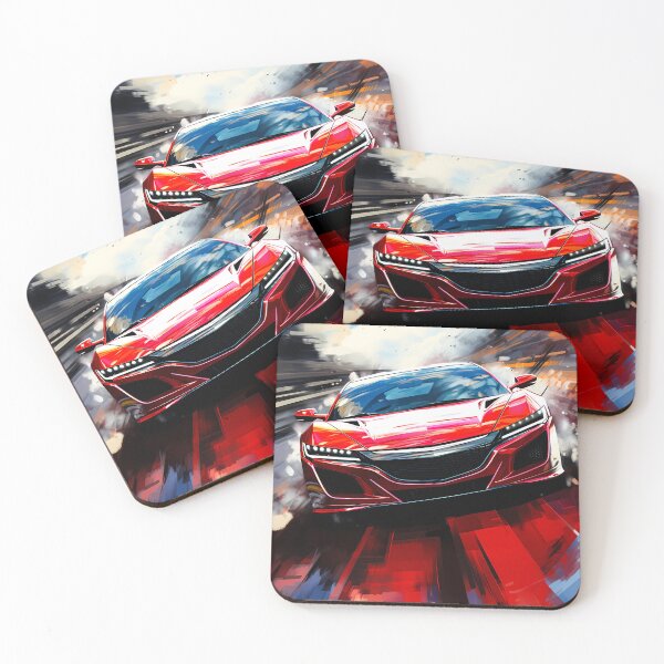 Item preview, Watercolor Japanese Supercar Dominating Streets designed and sold by RevUpDesign.