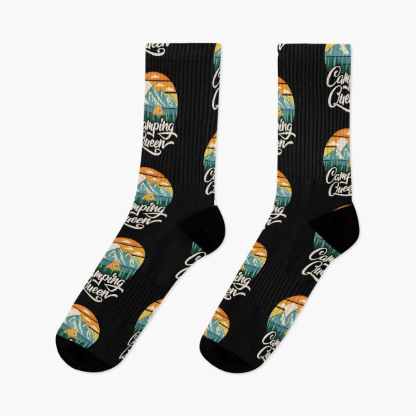 Item preview, Camping Queen Mountains Adventure Outdoor Nature Hiking Girls Women designed and sold by Sandra Brezina.