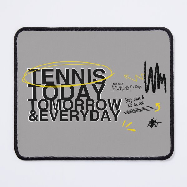 Item preview, Tennis Today, Tomorrow & Everyday designed and sold by ReminisceStudio.