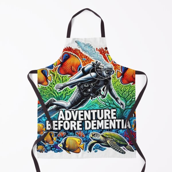 Item preview, ADVENTURE BEFORE DEMENTIA-SCUBA DIVING designed and sold by LeeLeeV.