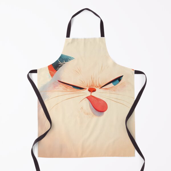 Item preview, Angry Fat White Cat designed and sold by RoadMail.