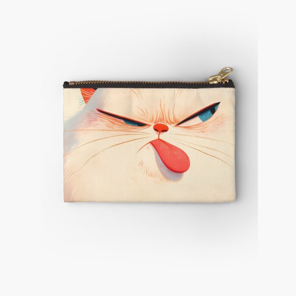 Item preview, Angry Fat White Cat designed and sold by RoadMail.