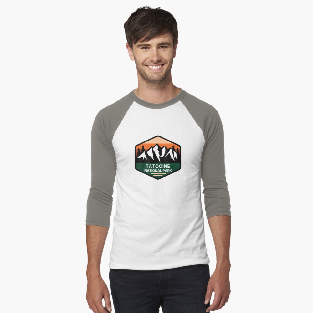 Vista previa del artículo con la obra «Camiseta ¾ estilo béisbol», diseñado y vendido por Nature-Book.