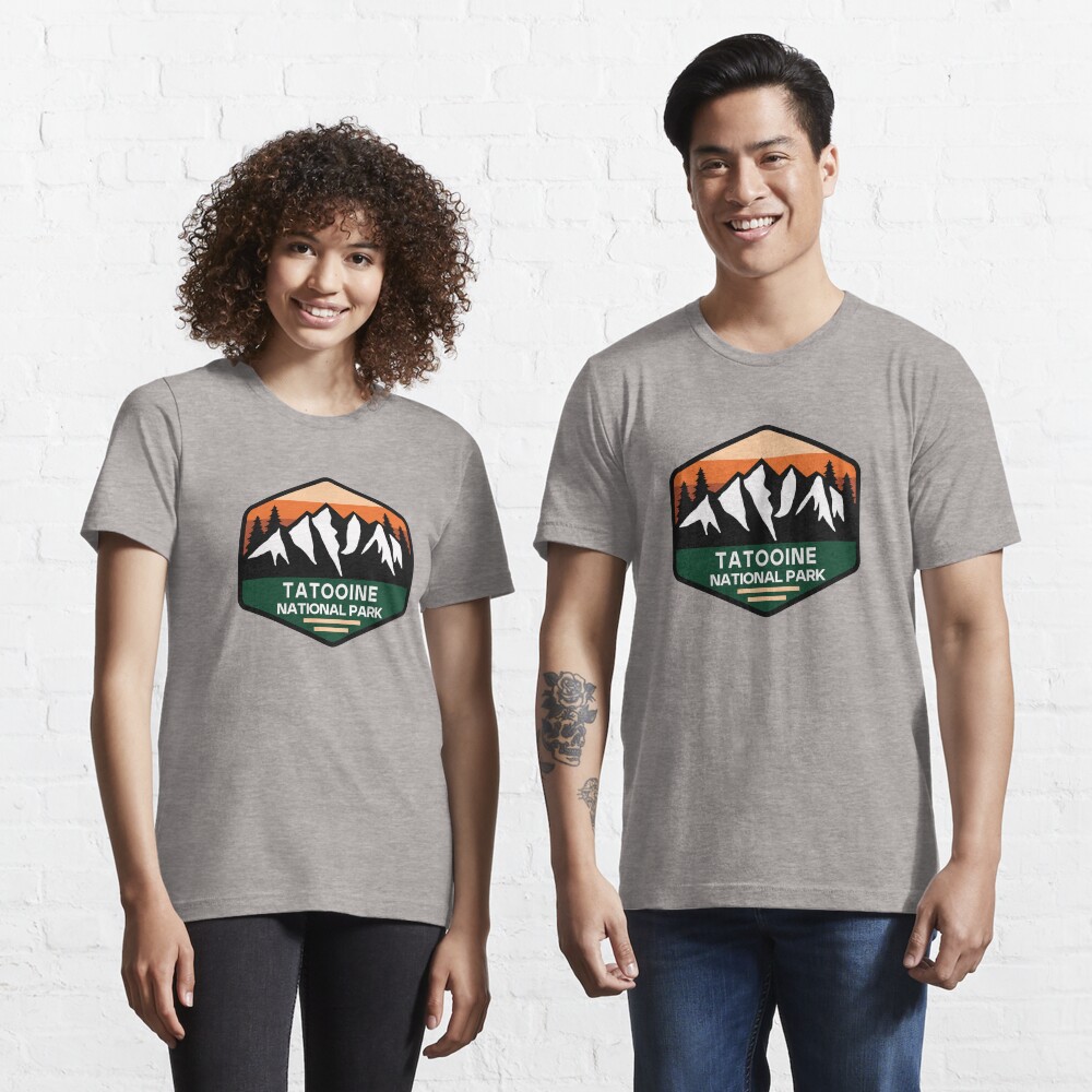 Vista previa del artículo con la obra «Camiseta esencial», diseñado y vendido por Nature-Book.