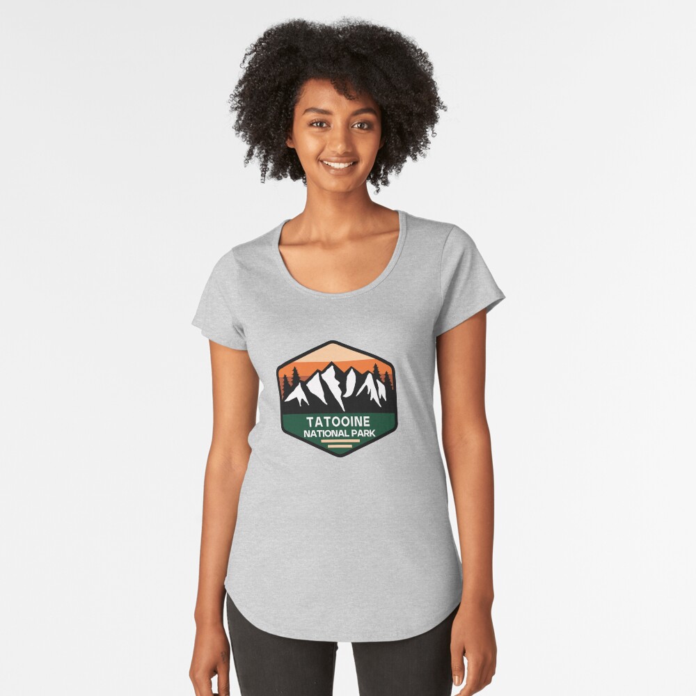 Vista previa del artículo con la obra «Camiseta premium de cuello ancho», diseñado y vendido por Nature-Book.