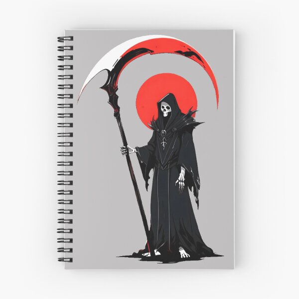 Item preview, Creepy Grim Reaper Anime Style designed and sold by PlanetMarker.