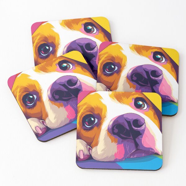 Item preview, Cute Beagle Face  designed and sold by RoadMail.