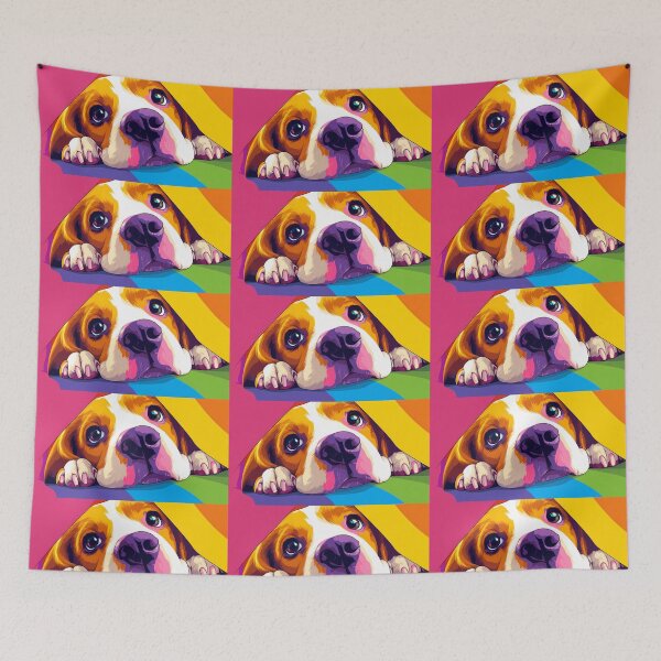 Item preview, Cute Beagle Face  designed and sold by RoadMail.