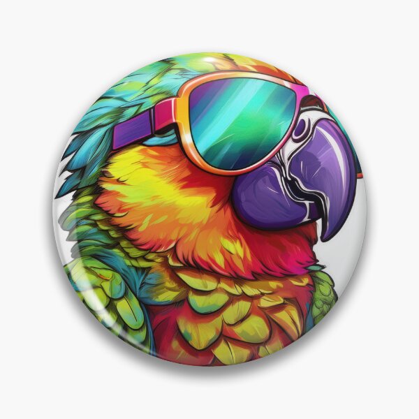Item preview, Cool Parrot Frazzle Dazzle designed and sold by Dr. Neeko.