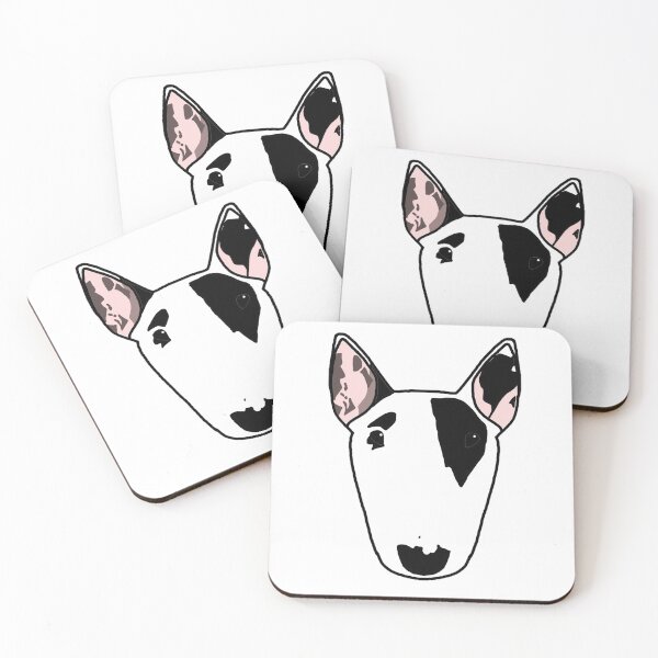 Item preview, Daisy the Bull Terrier designed and sold by emilydevineart.