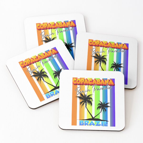 Item preview, Colorful Copacabana beach paradise Brazil designed and sold by AdrianShirt.